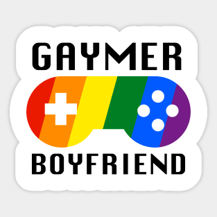 Gaymer Boyfriend Sticker